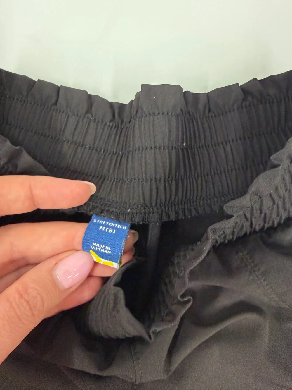 Old Navy Black Girls' Elastic Waist Athletic Shorts